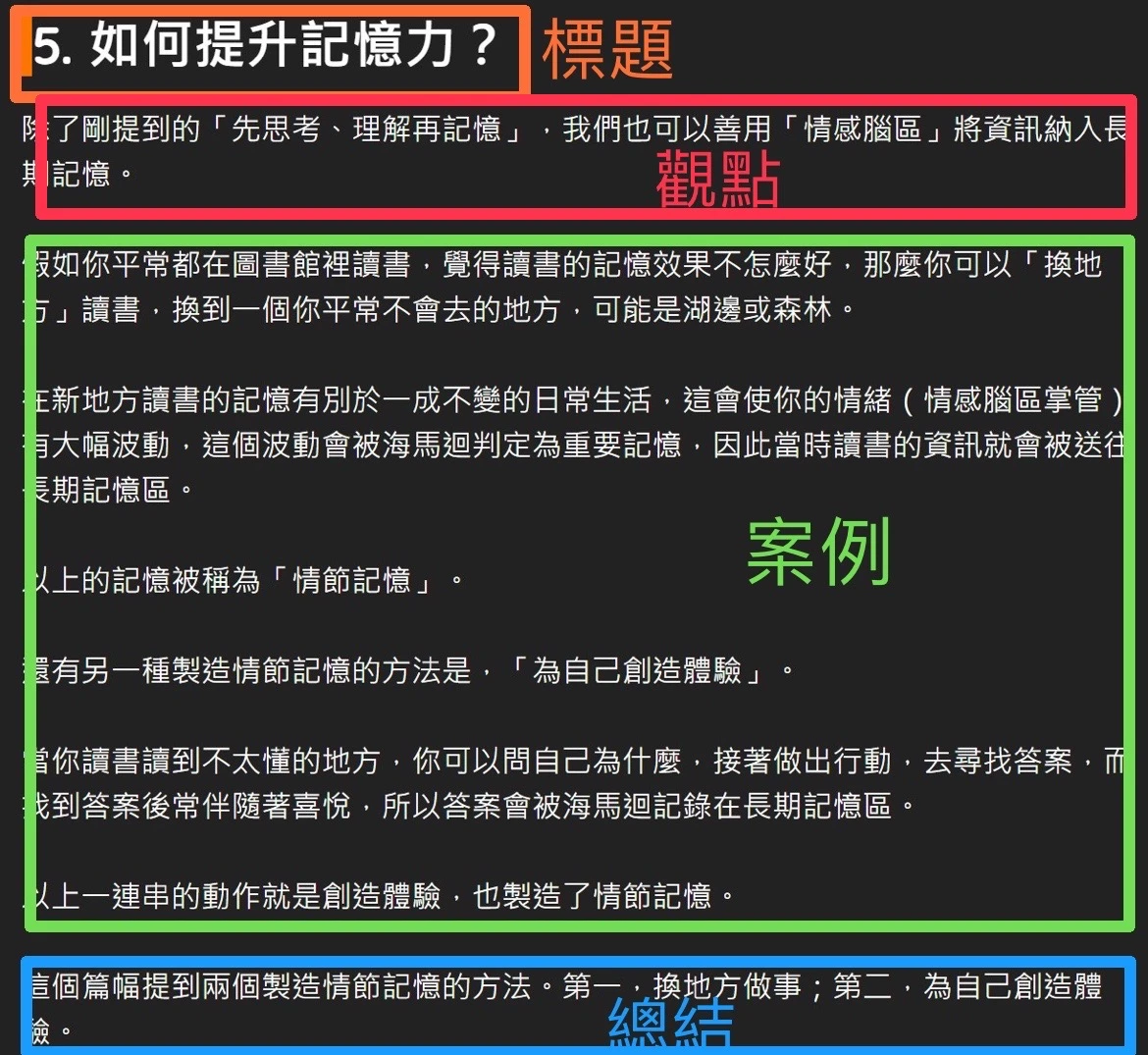 素人如何吸引出版社合作 21:概念的四種元素 1 21