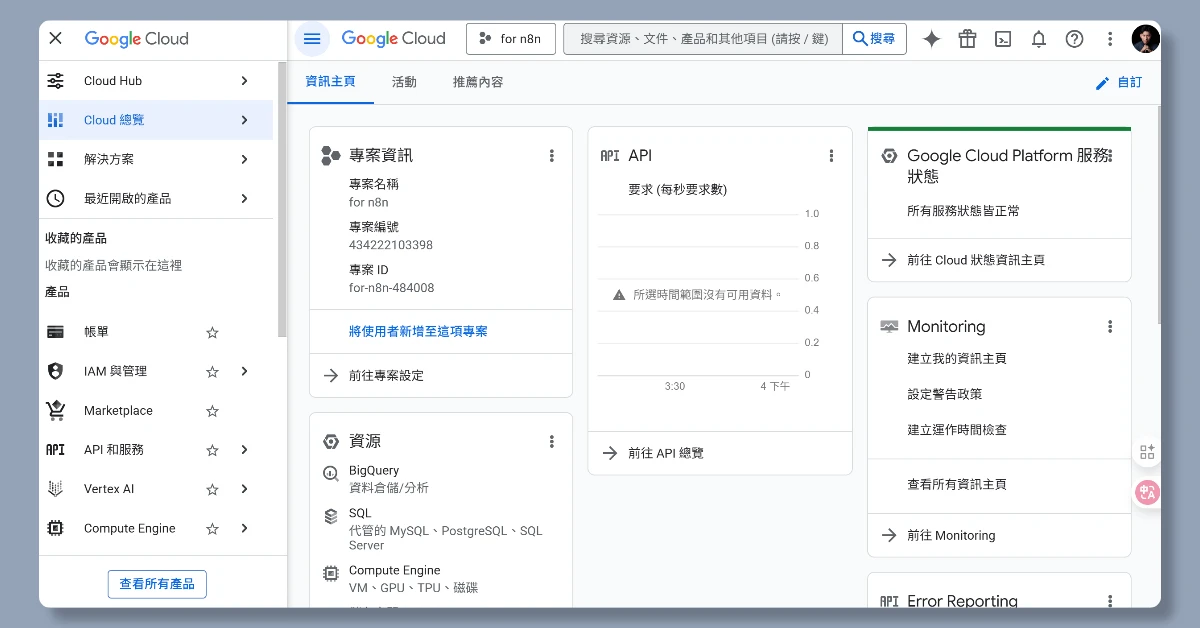 4 步驟,讓 n8n 成功讀取 Google Sheets 5 n8ngooglesheets4